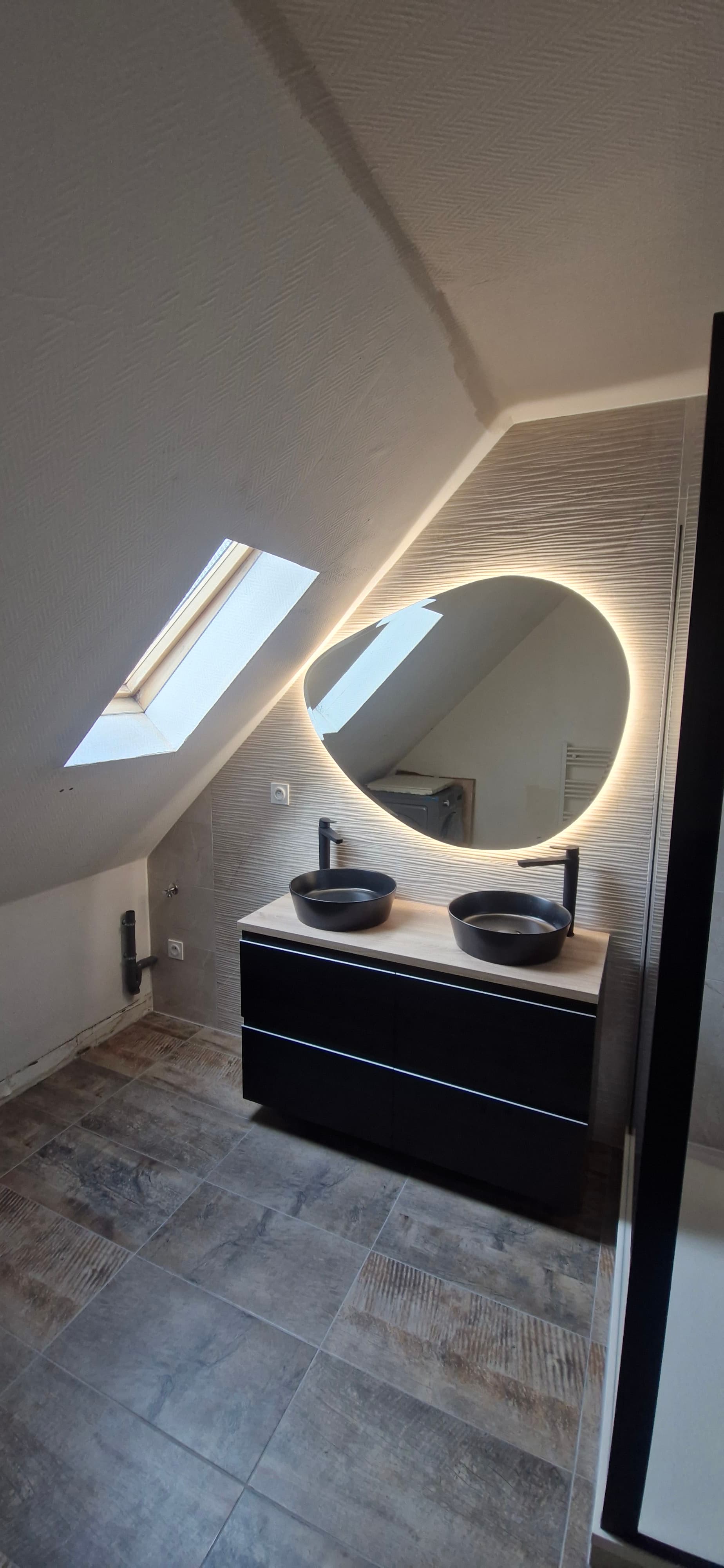 Douche moderne