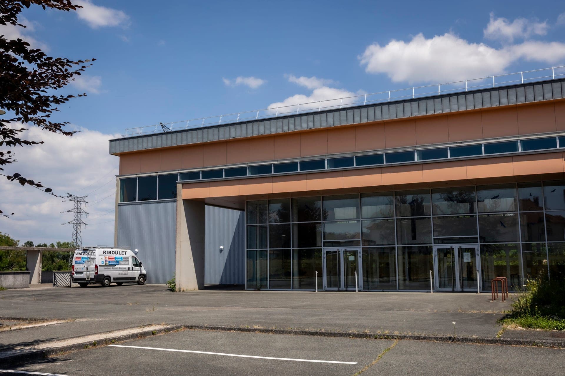 Camion Riboulet sur chantier