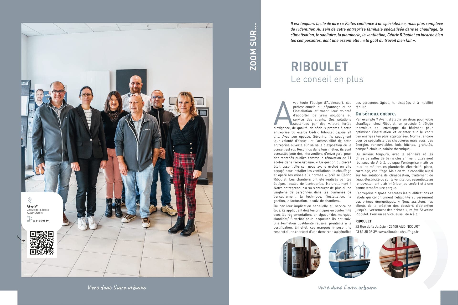 Article L'Est Républicain — Équipe SARL Riboulet